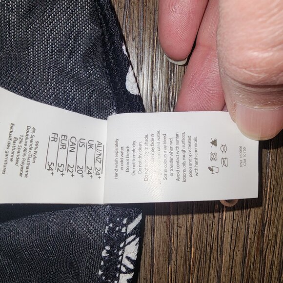 Artesands Cantana Forta Monet Mid Rise Swim Pant Size 20 - Picture 9 of 10